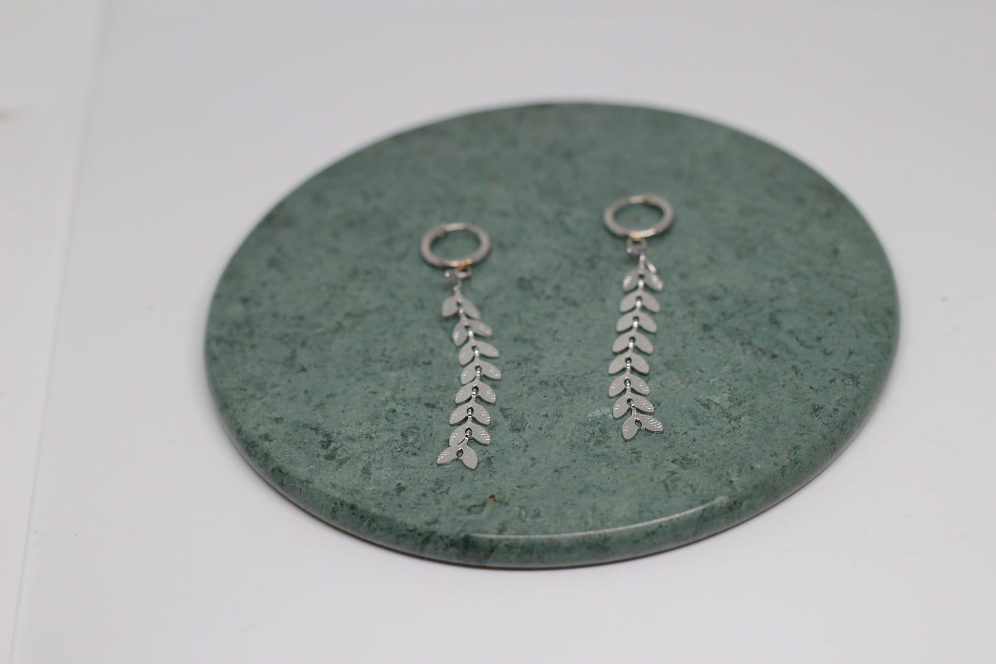 Pendientes Hojas