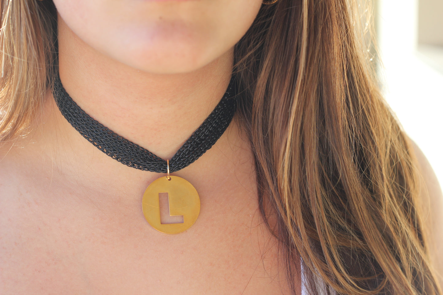 Collar inicial con malla